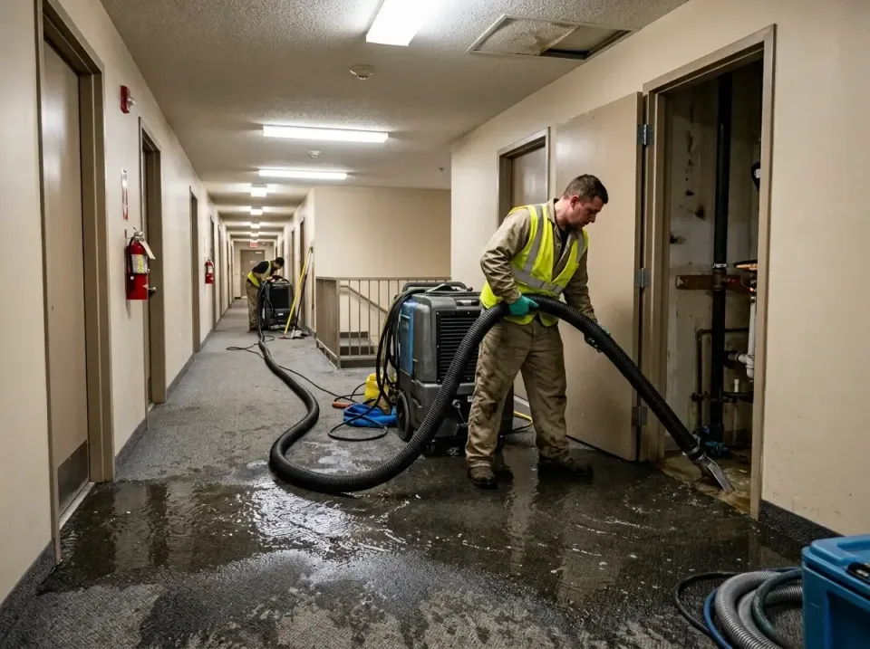 multi-unit-apartment-hallway-f-005 — frequently asked questions, Emergency Burst Pipe Water Extraction & Removal in Whippany…